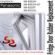 Panasonic Refrigerator Fridge Door Seal Gasket Rubber Replacement part NR-B301M NR-B301M-S7 NR-B320T NR-B331G - wirasz