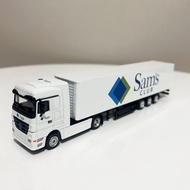 1: 87Sam's CLUB Sam's CLUB Logistics Alloy Container Truck Model Toy Supports Mass Production, Welco