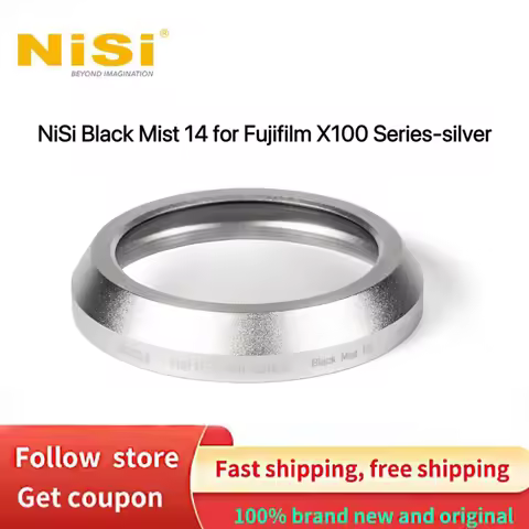 NiSi Black Mist 14 Neutral Density Filter for Fujifilm X100 Series Silver
