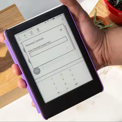 6" Kindle E-Reader for Kids - 16GB Memory No Ads Fast Page Turn Child-Safe Cover Long Battery Life​