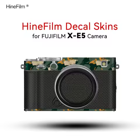 Customized Fuji XE5 Camera Sticker for Fujifilm X-E5 Camera Decal Skins XE 5 Camera Skin X E5 Protec