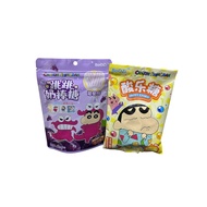 BOOZI CRAYON SHINCHAN SOOZI CRAYON SHINCHAN SOOZI CRAYON SHINCHAN Lemon Flavor 88g/Popping Milk Loll