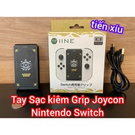 Grip Controller With joycon nintendo switch iine Zelda handgrip Noging joycon oled v1 v2 iine nintendo switch