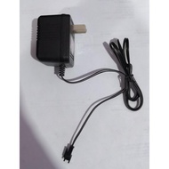 RC battery charger for rechargeable battery pack (black SM plug connector) - 3.6v