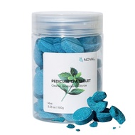 Tablet Spa Pedikur NOVAL, Perendam Kaki Blue Mint untuk Mangkuk Pedikur, Mandian Kaki dan Kegunaan d