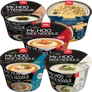 ** Gluttonous Bear * Korea Mr. Hoo Series Instant Noodle Bowl Rice Slightly Spicy White Sauce Pasta 