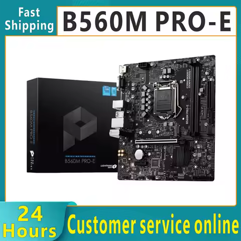 B560M PRO-E computer board mATX 11th/10th generation Core i3 i5 LGA 1200 slot DDR4 Brand new origina
