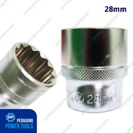 MATA LIPPRO Socket Bit 28 mm 12PT 1/2" Inch Children's Socket Wrench Hex