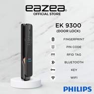 PHILIPS EK9300 Digital Door Lock| 6 IN 1 | PIN Code, Fingerprint, RFID Access, Bluetooth, Key, Wi-Fi | HDB Door