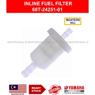 YAMAHA INLINE FUEL FILTER 68T-24251-01 100% ORIGINAL - BOATERS MALL