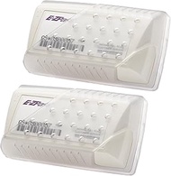 EZ Pass Holder, Ezpass Holder for Windshield with Strong Suction Cups, Heat & UV Resistant Toll Pass
