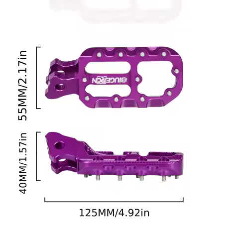 CNC Wide Foot Pegs For Sur Ron Light Bee S X E Ride Pro SS 2.0 3.0 SR 79Bike Falcon GT Electric Dirt