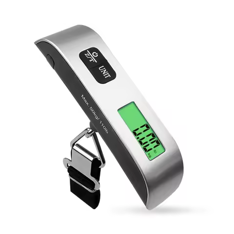 50kgx10g Digital Scale Portable LCD Display Mini Hanging Scale Electronic Luggage Suitcase Travel Ba