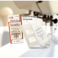 Sewing needle set 16pcs manual sewing needle/ sewing needle/
