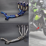 For Kawasaki Z1000 Z1000SX 2010-2021 Motorcycle Modified Stainless Steel Exhaust Muffler Front Pipe Tube Full System Z 1000