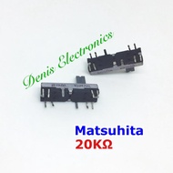 Potensio Geser 20k 3cm Potensio 20kB Geser 4 pin