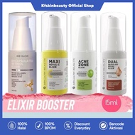 ELIXIR MS GLOW BOOSTER 15 SERUM ML - ELIXIR RETIGLOW SERUM - ELIXIR ROYAL C SERUM - ACNE ZONE SERUM