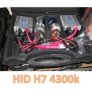 H7 4300K HID Car 55W HID Xenon Head lamp light Bulb With ballast high low beam headlight Kit H1 H3 H