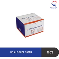 BD ALCOHOL SWAB (100'S) - EXP 03/2029