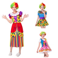 Ladies' Joker Dress Carnival themed Party Ladies' Cosplay Cute and Humorous Joker Style Set, just Cl