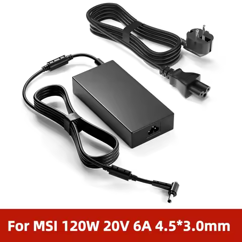 120W 20V 6A AC Laptop Power Adapter For MSI gf63 gv15 GV15-Thin-11SC GF63 Thin 10 11 12Th Intel core