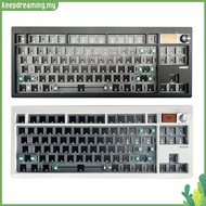 ✿ keepdreaming ✿  fr GMK87 Mechanical Keyboard Kit Wireless Keyboard 87Keys for ESports Gaming Off