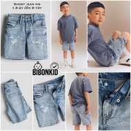 [Bibonkid] Boys' stretch jean shorts HM ES/US/UK from 1.5-2y to 9-10y