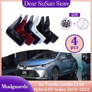 for Toyota Corolla E210 Altis Hybrid EU Sedan 2019~2023 Mudguards Fender Flares Mud Flap Splash Guar