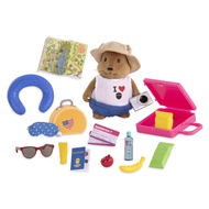 LIL WOODZEEZ TRAVEL SET - SQUIRREL - เซ็ตอุปกรณ์เที่ยวทะเลสำหรับตุ๊กตา