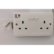 MIND 13A2 GANG SWITCH SOCKET