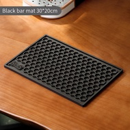 BINCOO Coffee Bar Mat Cup Drain Mat Anti-slip Mat Coffee Pressing Mat for Household Hotel and Coffee