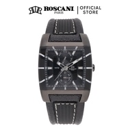 Roscani Phantom 969 Leather Men Watch - WR 5ATM | Multifuncion | Analog Watch | Jam Tangan Lelaki