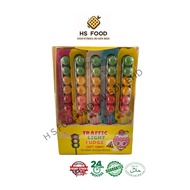 Sanwa Traffic Light Fudge (Soft Candy) 30pcs