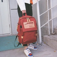 ผ้าแคนวาส Backpack กระเป๋าเดินทาง กระเป๋าเป้เดินทาง