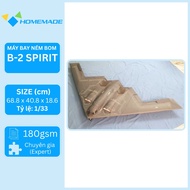 B-2 Spirit Bomber Paper Model Kit