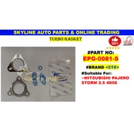 EPG-0081-S TURBO GKT MITSUBISHI PAJERO STORM 2.5 4D56 (STEEL) (SET)