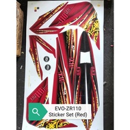 Demak Evo-zr 110 Sticker Set