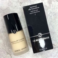 🇮🇹Giorgio Armani luminous Silk Foundation阿瑪尼水潤絲光粉底液 30ml
#2 #3 #4