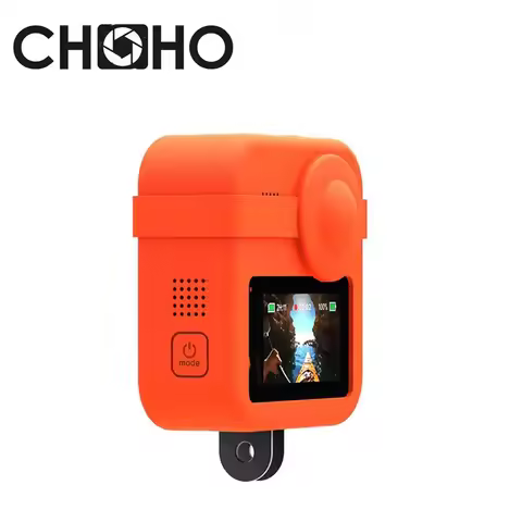 For Gopro Max Accessories Protective Case Soft Rubber Silicone silica gel + Lens Cap Protector Housi