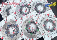 จานกลม 220 mm ขาว 5หมุด PCX 160 ABS