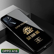 Softcase Glass Kaca OPPO A16 - Casing Hp OPPO A16 - C19 - Pelindung hp OPPO A16 - Case Handphone OPPO A16 - Casing Handphone OPPO A16 - Softcase oppo A16