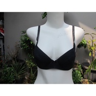 KATUN [BUY 1 GET 1!] Valentine Secret Thin Foam Cotton T-Shirt Bra SB08/0173 Black Size 34A (A75) 34