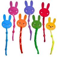 KIDIKOIN Meronce Barrel Bunny – Educational Rabbit Toy and Barrel Beads - Bunny Beads Playset