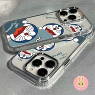 Cute Doraemon Phone Case For Vivo Y300 Plus Y300i Y300T Y200 GT Y200i Y200E Y100 Y19S Y72 Y53S Y52S 