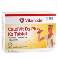 [EXP:04/26] VITAMODE CALCIVIT D3 PLUS K2 TABLET 6X10'S