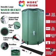 Portable Rain Barrel Water Foldable Bucket 50L/100L/200L/250L/500L Collapsible Rainwater Collection 