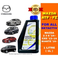 100% ORIGINAL Mazda ATF FZ 1L Auto Transmission Fluid Auto Gear Oil1Litre - Mazda 2  3  6  CX5 Biant