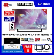 【 DELIVERY BY SELLER 】SAMSUNG 50" / 55" / 65"  inch QA50Q60ABKXXM / QA50Q60AB 4K Tizen Smart QLED Q60A LED TV