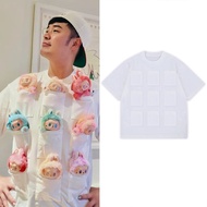 洋气纯棉短袖T恤明星陈赫娃娃“痛衣”可装娃娃时尚中风Foreign-style cotton short-sleeved T-shirt star Chen He doll"osdd999.myosd