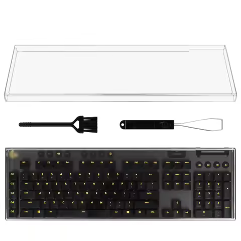 Geekria Keyboard Dust Cover, Clear Acrylic Keypads Cover Compatible with Logitech G915 /G915 X Light
